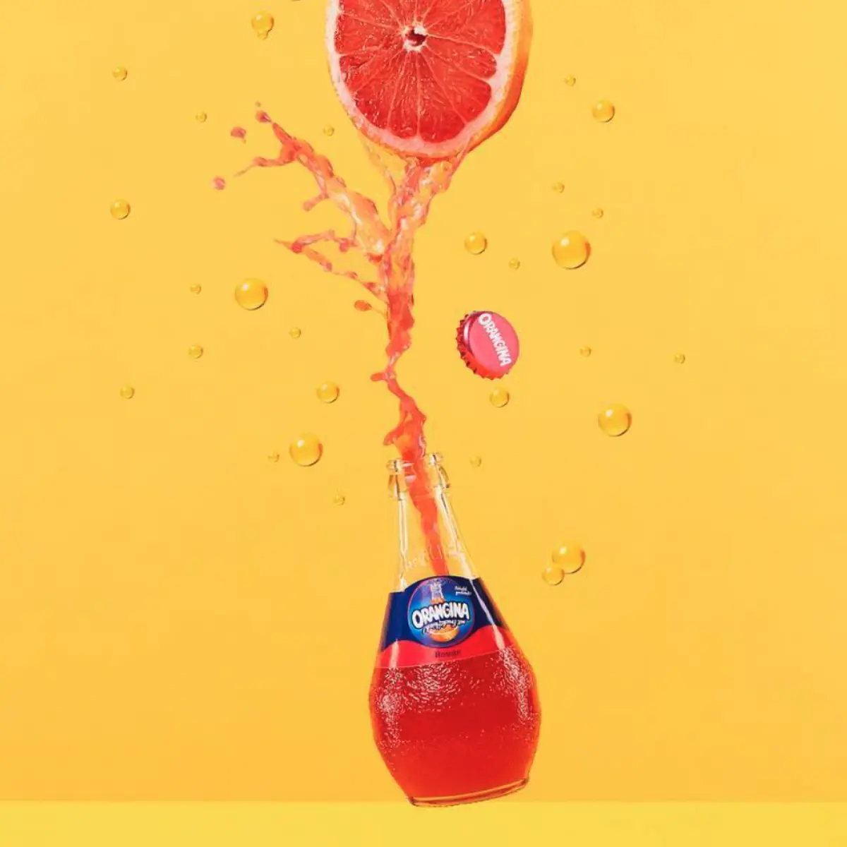 Orangina Red grapefruit blood orange lime tangerine Sparkling Juice