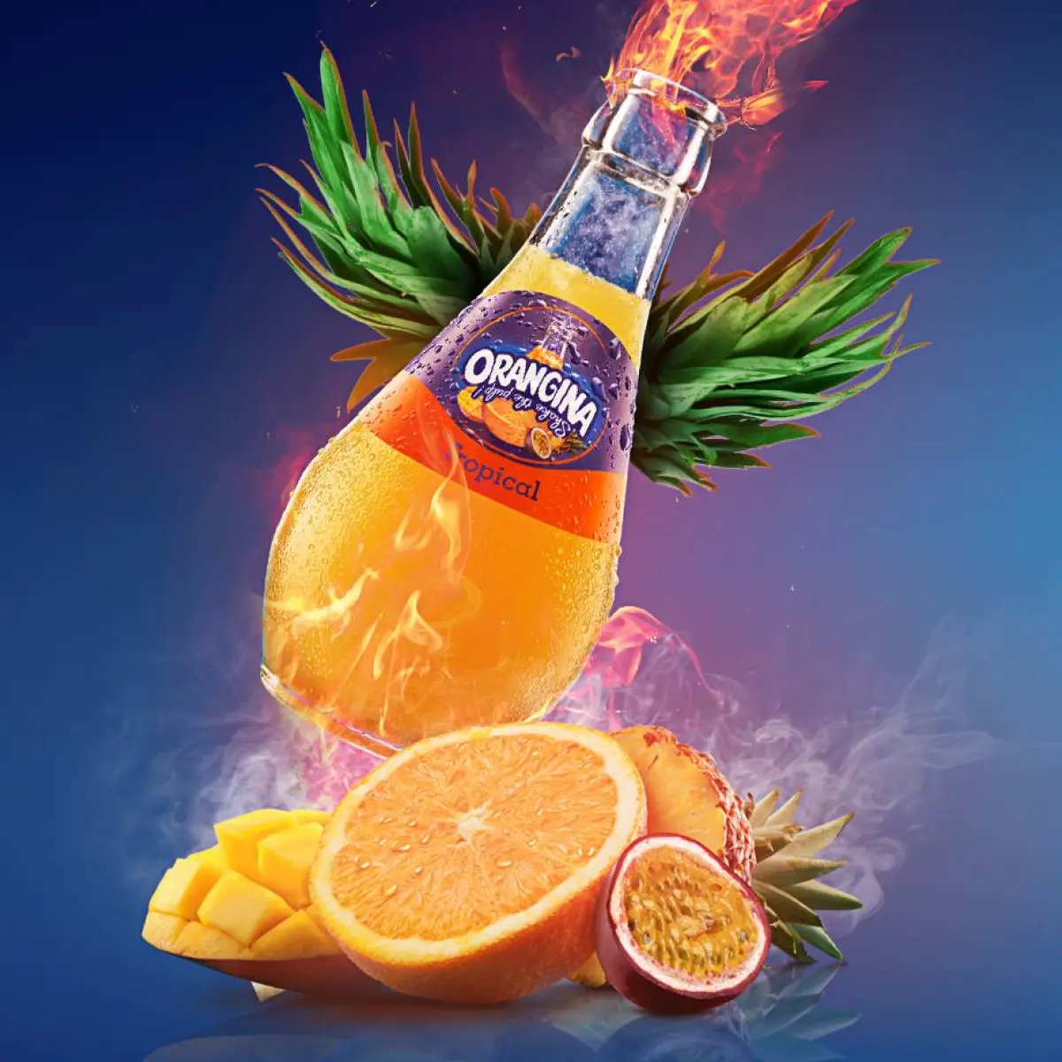 Orangina Tropical Mixed Citrus Fruit