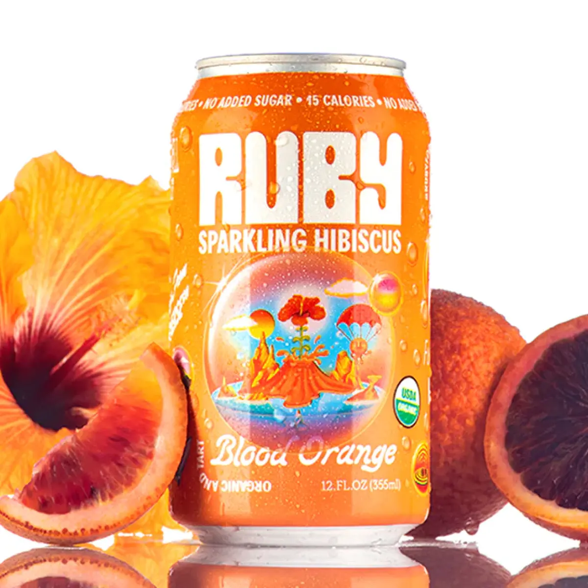 Ruby Blood Orange Sparkling Hibiscus