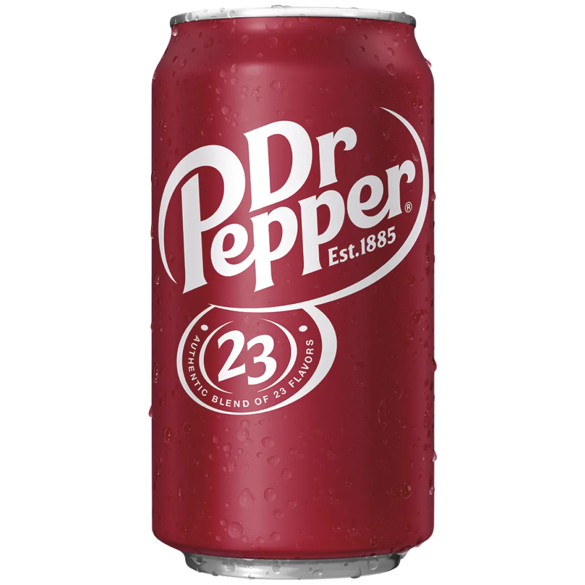 Dr Pepper on white