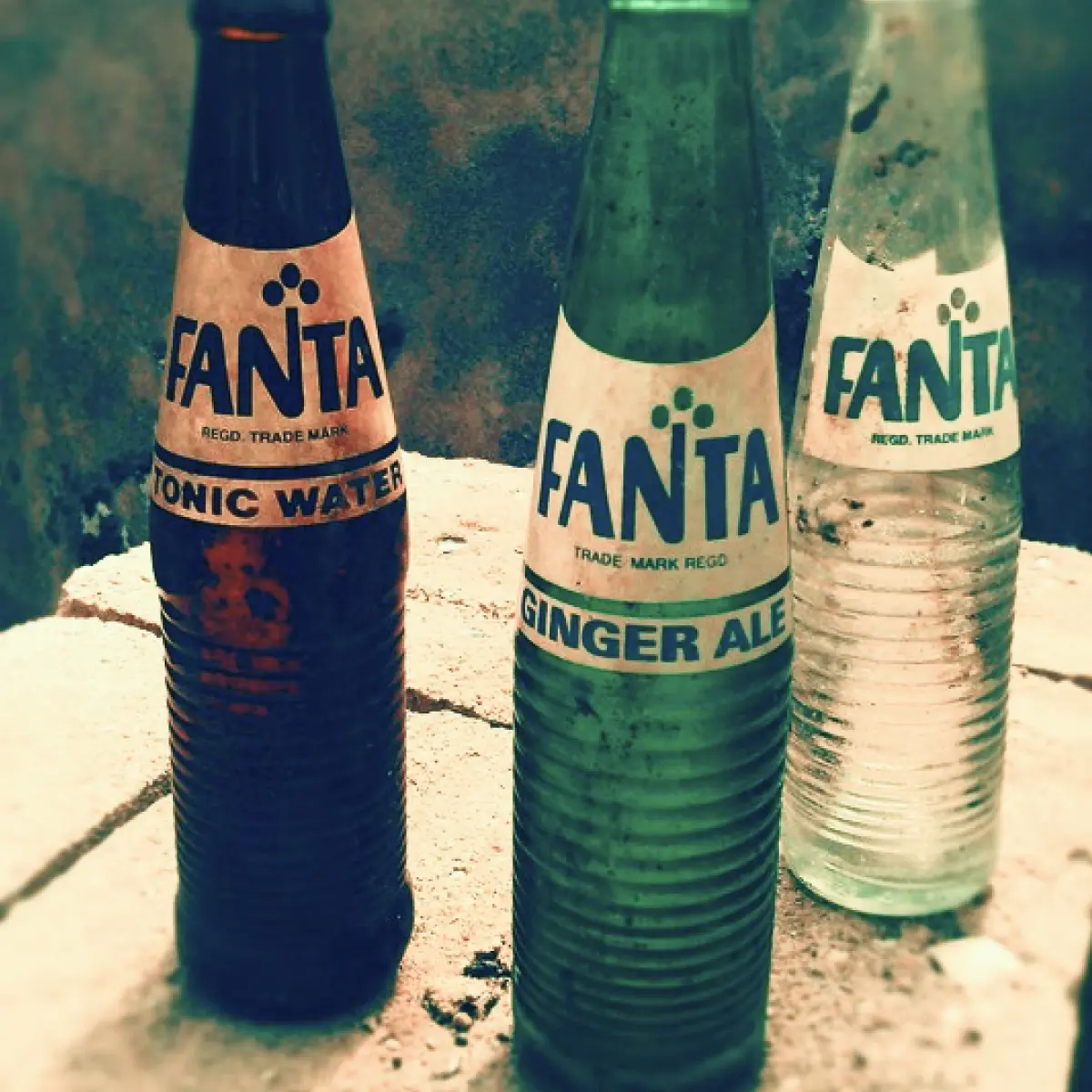 Fanta Ginger Ale Old Bottles