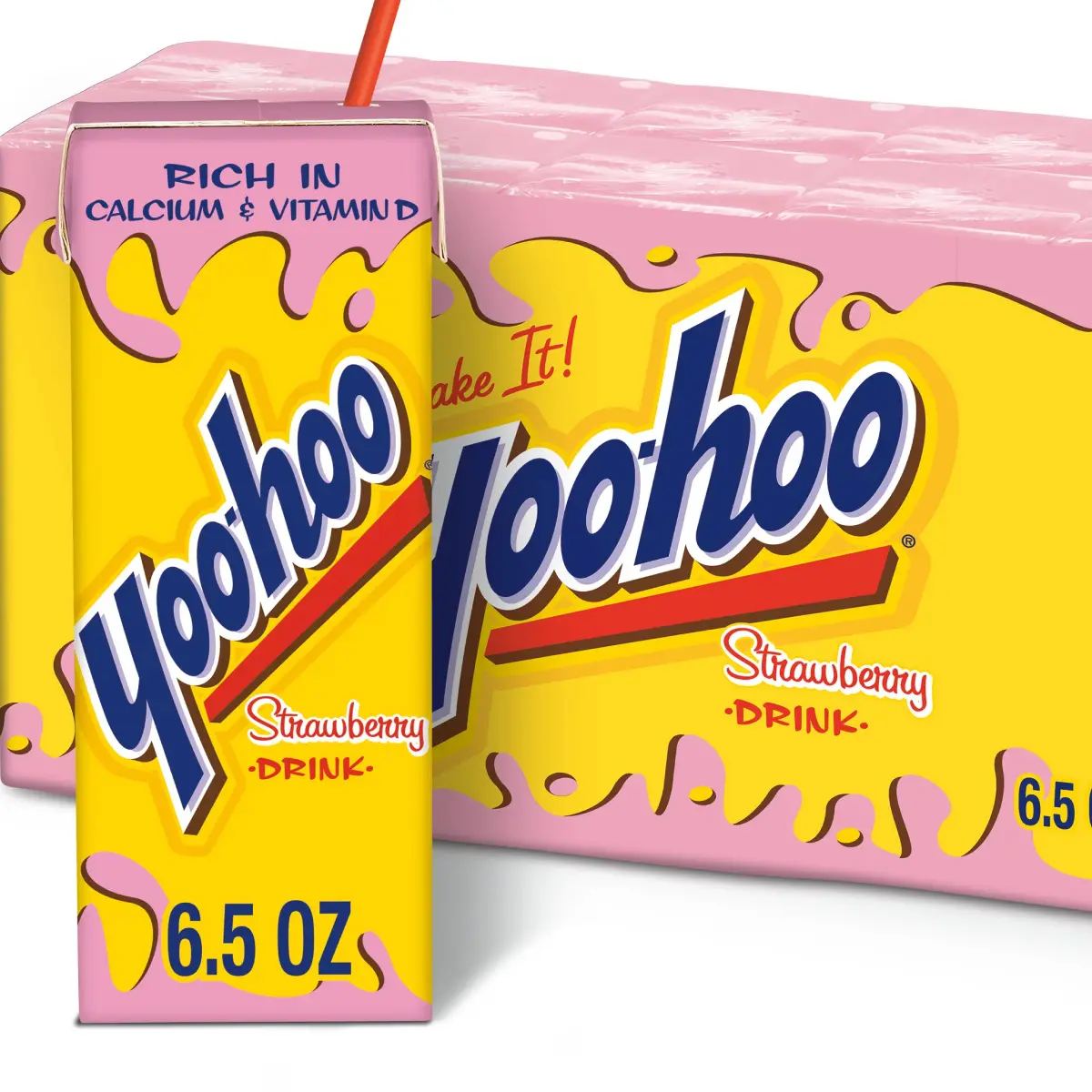 Yoo-Hoo Strawberry Flavored Drink